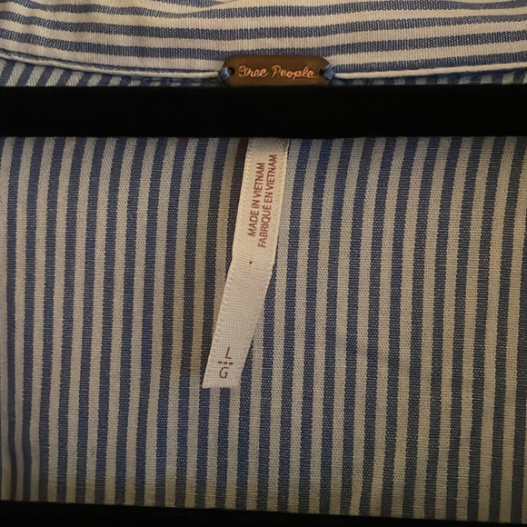 Free People oversized buttondown shirt - Picture 3 of 6